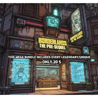 BL Pre-Sequel Xbox (mega loot bundle)