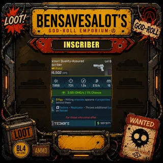 Bensavesalot Storefront - Inscriber | Any Level