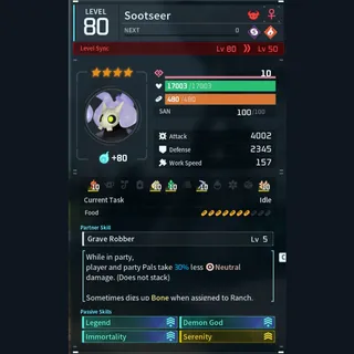 Max Legit Sootseer god-roll (legit attacker)
