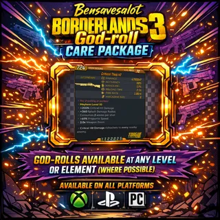 Bensavesalot God-Roll Gear drop (Critical thug)