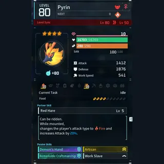 Max Legit Pyrin god-roll (worker)