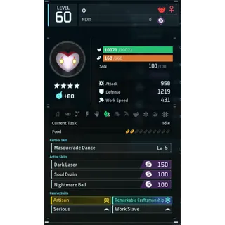 Omascul godroll (worker) pal palworld