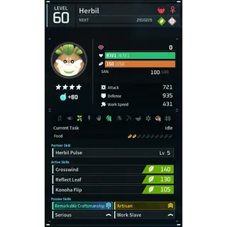 herbil (worker) Palworld