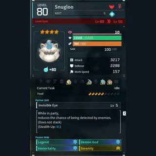 Max Legit Snugloo god-roll (legit attacker)