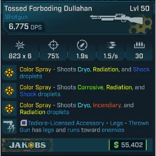 modded tossed forboding dullahan 