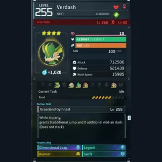 Modded Verdash god-roll (glider/transport/full-speed mount)