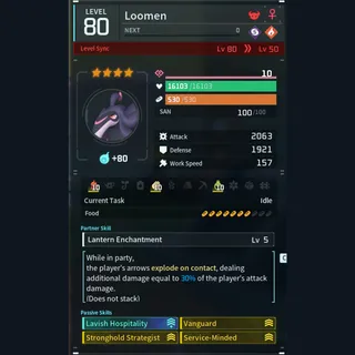 Max Legit Loomen god-roll (booster)