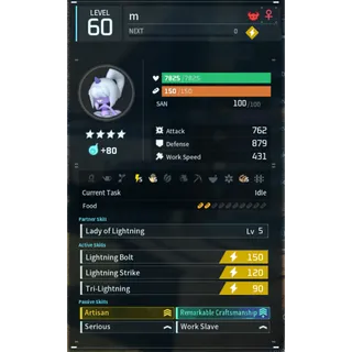 dazzi godroll (worker) pal palworld