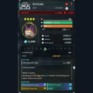 Modded Grintale god-roll (mount)