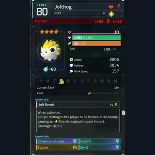 Max Legit Jolthog god-roll (glider/transport/full-speed mount)