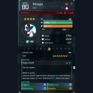 Max Legit Silvegis god-roll (legit attacker)