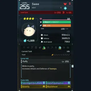 Palworld: Modded Swee godroll (attacker) pal Pals | Pal World | Pals