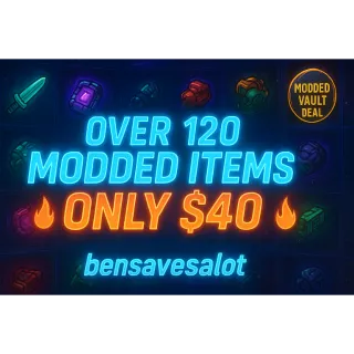 borderlands 4 modded bundle 120 items 40$