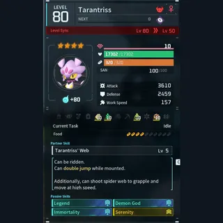 Max Legit Tarantriss god-roll (legit attacker)