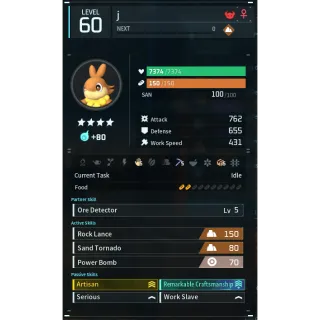 Fuddler godroll (worker) pal palworld