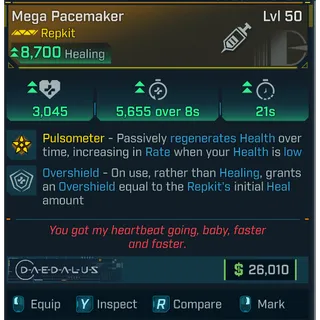 god-roll Mega pacemaker