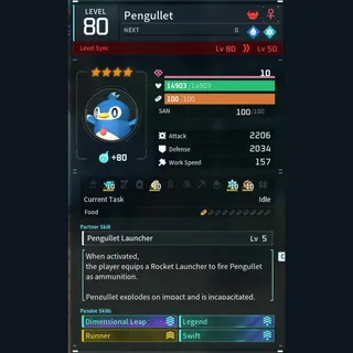 Max Legit Pengullet god-roll (glider/transport/full-speed mount)