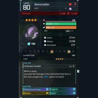 Max Legit Xenovader god-roll (glider/transport/full-speed mount)