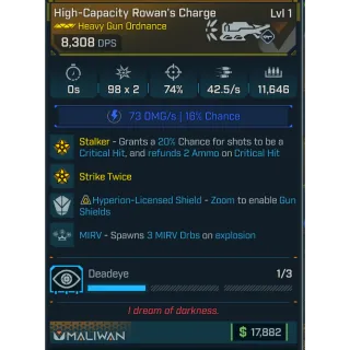 modded level 1 rowans lightning (crazy ball fire)