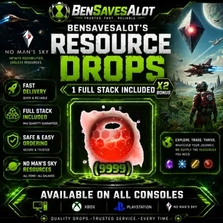 No Man's Sky: Hexite(9999) Resource Drop | NMS | No Mans Sky