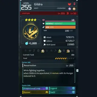 Modded Gildra god-roll (glider/transport/full-speed mount)