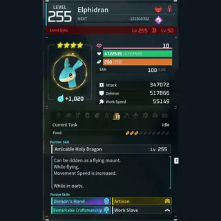 Modded Elphidran god-roll (worker)