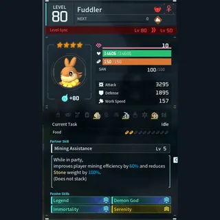 Max Legit Fuddler god-roll (legit attacker)