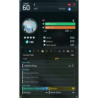 Jelliette (worker) Palworld