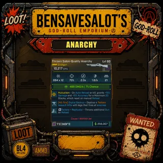 Bensavesalot Storefront - Anarchy | Any Level