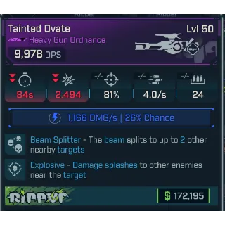 GROLL hallowed ovate (shock) level 50