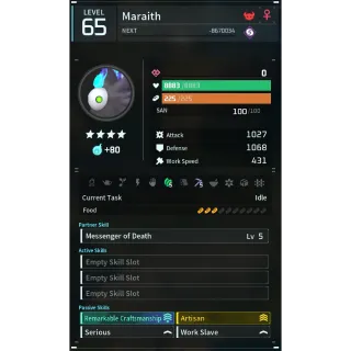 Maraith godroll (worker) pal palworld