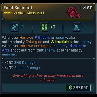 Borderlands 4: Scientist God-Roll level 60 | BL4 | Borderlands