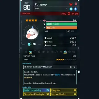 Max Legit Polapup god-roll (booster)