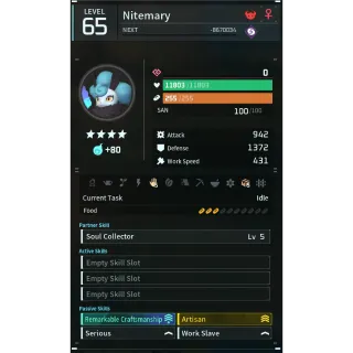 Palworld: nitemary godroll (worker) pal Pals | Pal World | Pals