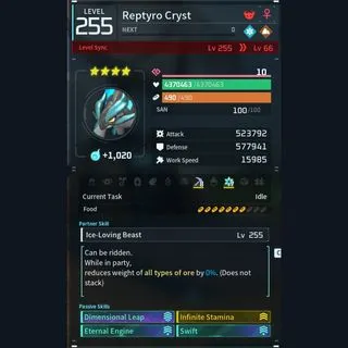 Palworld: Modded Reptyro godroll (attacker) pal Pals | Pal World | Pals