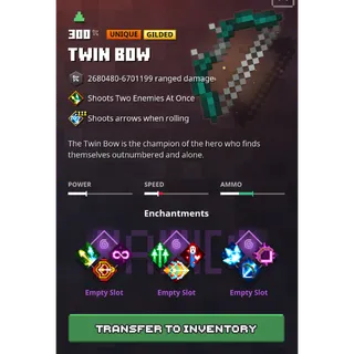 Minecraft Dungeons: TwinBow