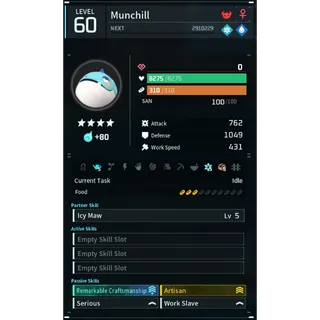 munchill (worker) Palworld