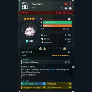 Max Legit Solenne god-roll (booster)