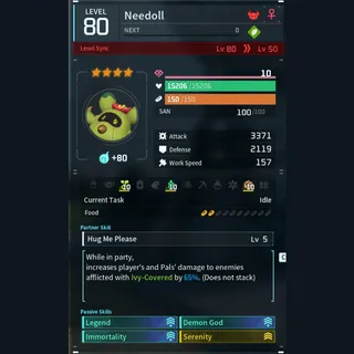 Max Legit Needoll god-roll (legit attacker)