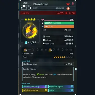 Modded Blazehowl god-roll (mount)