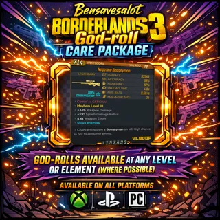 Bensavesalot God-Roll Gear drop (Boogeyman)