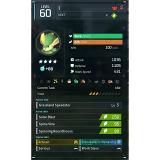 verdash godroll (worker) pal palworld