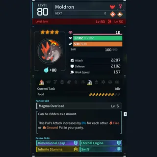 Max Legit Moldron god-roll (mount)