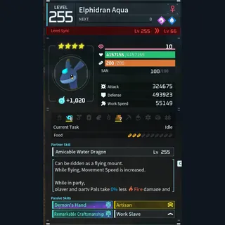 Palworld: Modded Elphidran godroll (worker) pal Pals | Pal World | Pals