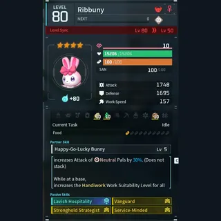 Max Legit Ribbuny god-roll (booster)