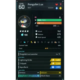 pengullet lux (worker) Palworld