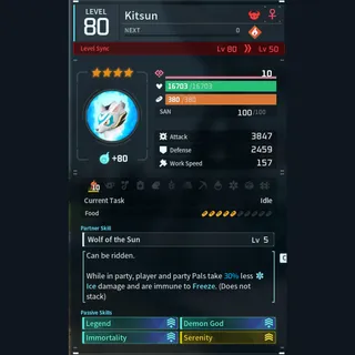 Max Legit Kitsun god-roll (legit attacker)