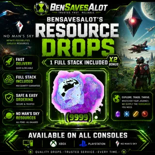 No Man's Sky: Somnal Dust(9999) Resource Drop | NMS | No Mans Sky