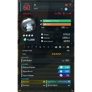 Sibelyx (worker)(MODDED) Palworld