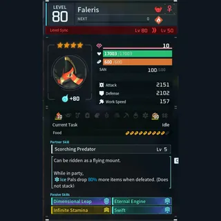 Max Legit Faleris god-roll (mount)